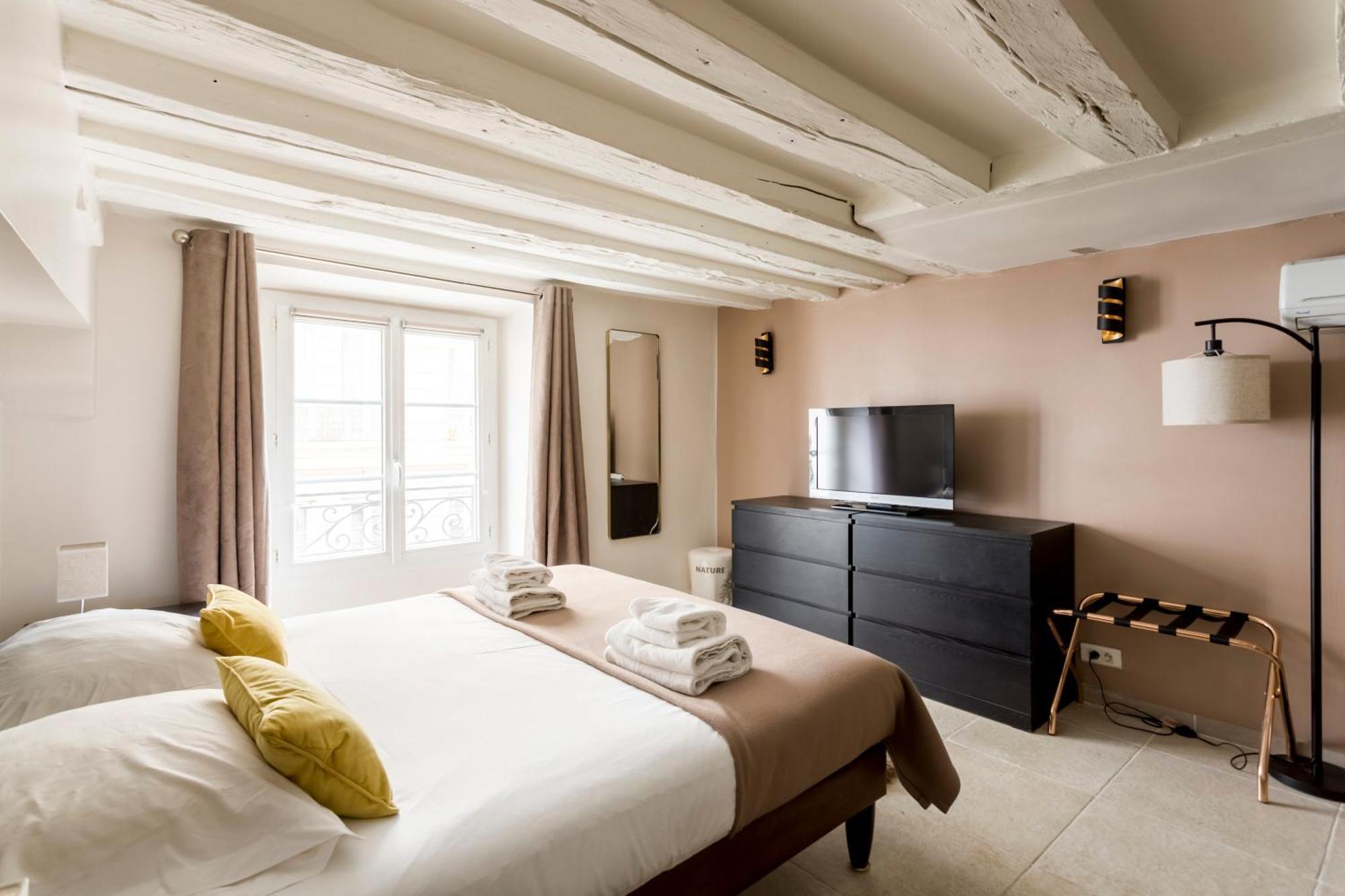 Rivoli Vieille Du Temple With Ac Apartment Paris Exterior foto