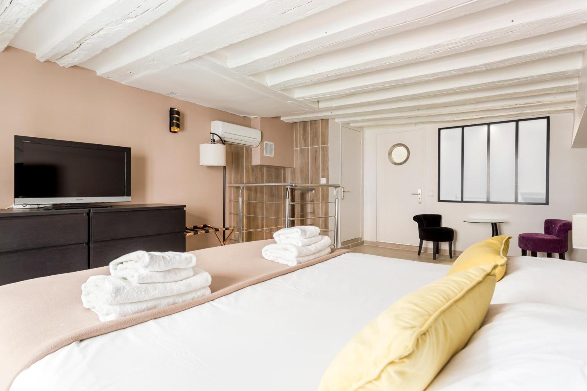 Rivoli Vieille Du Temple With Ac Apartment Paris Exterior foto